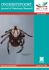 Onderstepoort Journal of Veterinary Research
