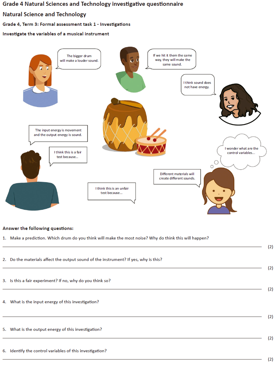 Enhancing South African science education: The impact of concept cartoons  on teaching terminology during science investigations in intermediate phase