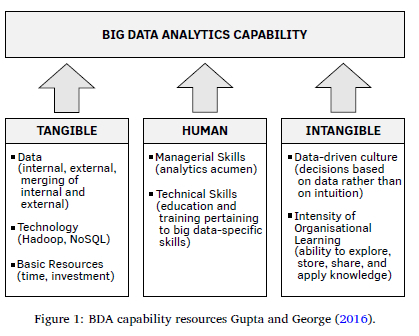 Big data analytics capabilities and the organisational performance of ...