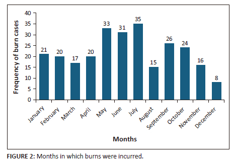 Characteristics of paediatric burn injuries seen in the tertiary ...