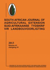 South African Journal of Agricultural Extension 