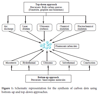 Carbon dots derived from biomass and their application towards